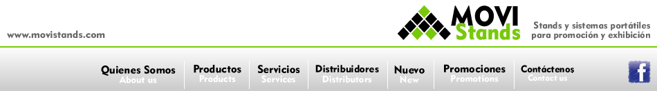 MoviStands - Movi Stands :: Stands, Muebles y sistemas port&aacute;tiles para promoci&oacute;n, exhibici&oacute;n y expos.