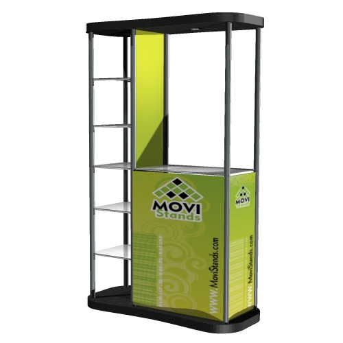 Stand multiusos exhibidor display y counter Attemption E - MoviStands