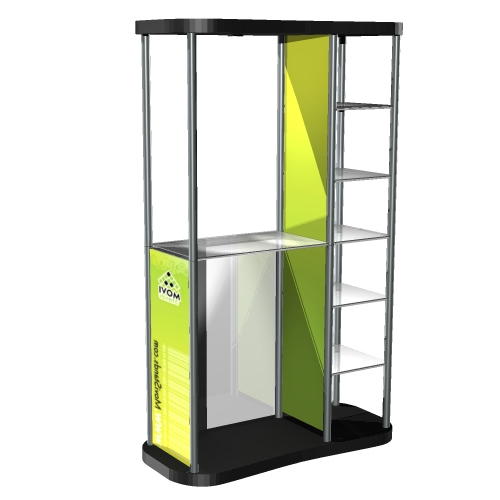 Stand multiusos exhibidor display y counter Attemption E - MoviStands