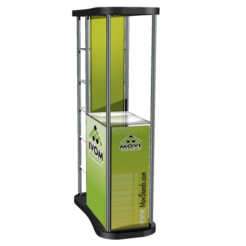 Stand multiusos exhibidor display y counter Attemption E - MoviStands