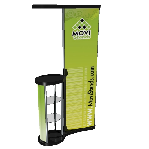 Stand exhibidor mesa counter display Divva - MoviStands