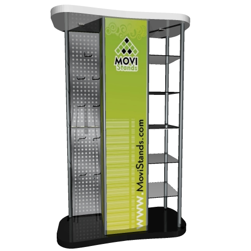 Stand Ganchera Blister exhibidor, Display publicitario TrippoED - MoviStands