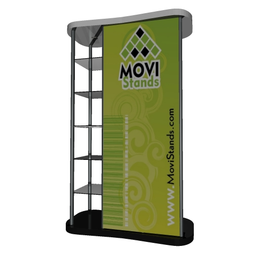 Stand Ganchera Blister exhibidor, Display publicitario TrippoED - MoviStands