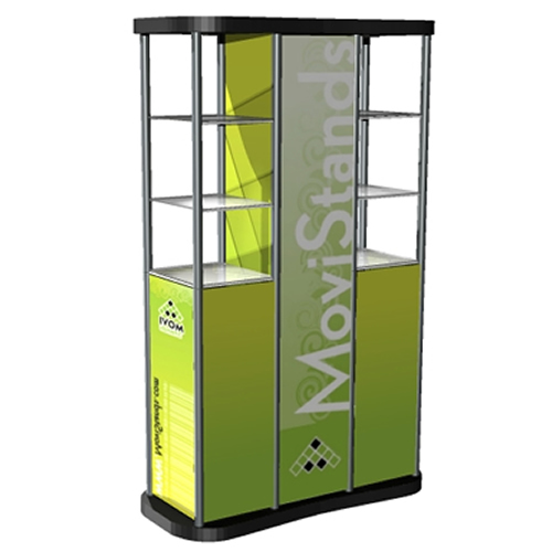 Repisa, vitrina, exhibidor portátil Dobble M - MoviStands