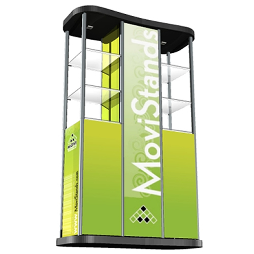 Repisa, vitrina, exhibidor portátil Dobble M - MoviStands