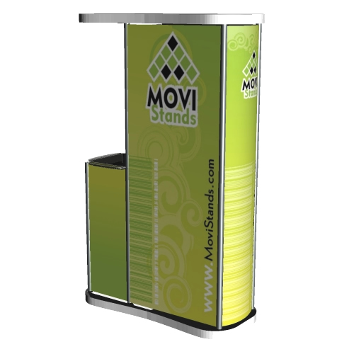 Stands portátil display punto de atención, punto de venta portable Muggie - MoviStands