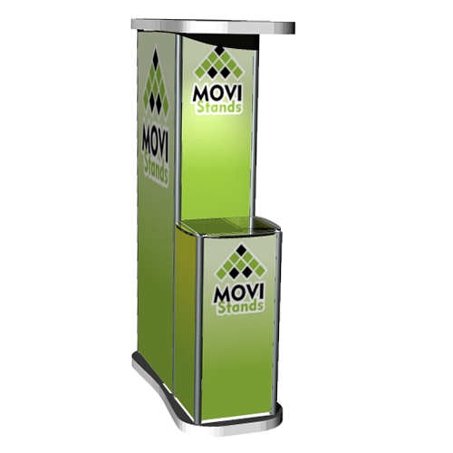 Stands portátil display punto de atención, punto de venta portable Muggie - MoviStands